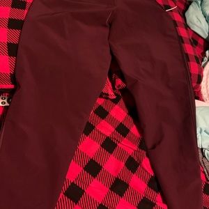maroon adidas sweat pants